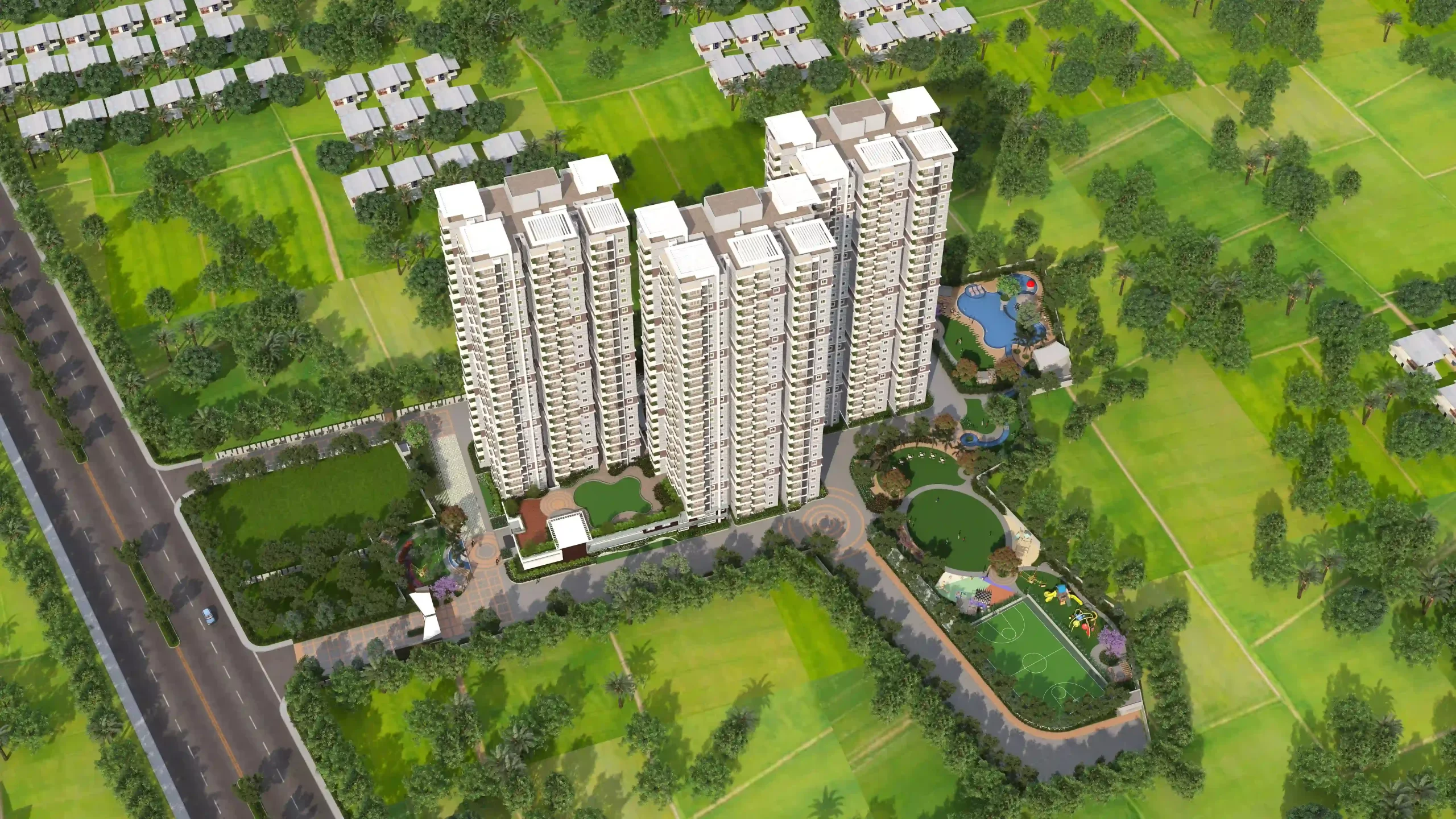 Abhee Celestial City Apartments Gunjur