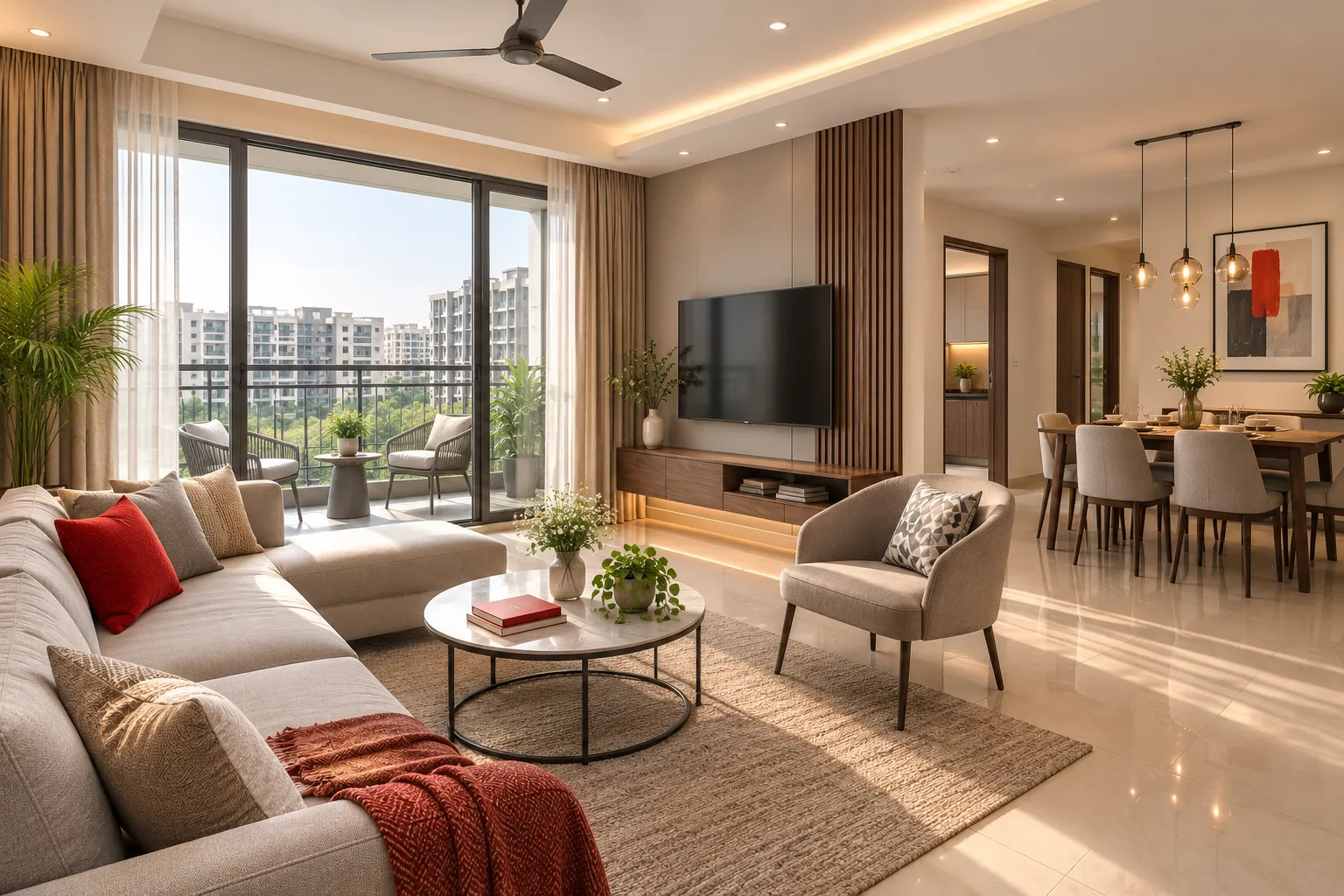 Abhee New Dimension floor plan - 2 and 3 BHK