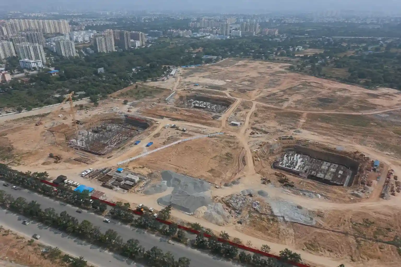 Abhee City Urban Glenn site progress